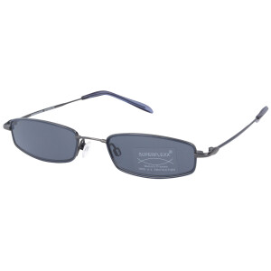 Filigrane Sonnenbrille SUPERFLEXX in Blau mit grauer...
