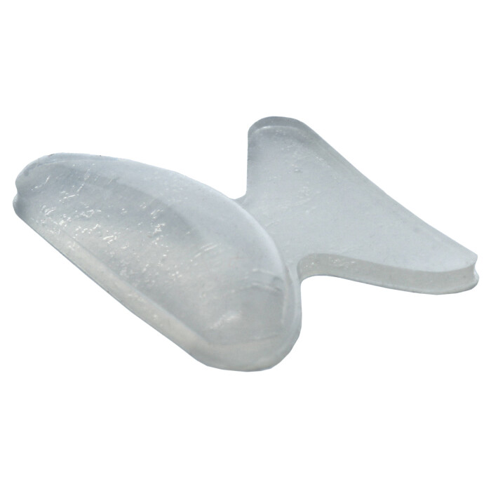 Nasenpad zum aufkleben 3M Silikon "Wing" - transparent - 2,8 x 19 mm