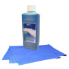 Ultraschallreiniger Ultra-Klar Konzentrat 250 ml inkl. großem Werkstatttuch 30 x 40 cm