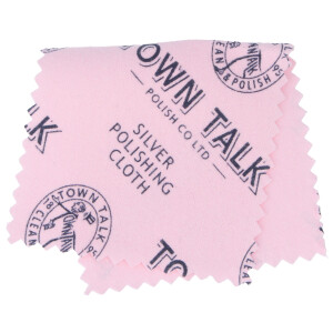 Town Talk Poliertuch aus 100% Baumwolle für Silber,...