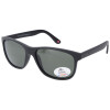 Große Montana Eyewear Kunststoff-Sonnenbrille MP48A mit polarisierenden Gläsern in Schwarz - Grün