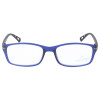 Klassische Lesebrille MR76A aus Kunststoff von MONTANA in Dunkelblau + 1,00 dpt