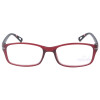Klassische Lesebrille MR76B aus Kunststoff von MONTANA in Rot + 2,50 dpt