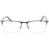 Klassische Bifokalbrille aus Metall GERRIT mit hochwertigem Federscharnier und individueller Stärke