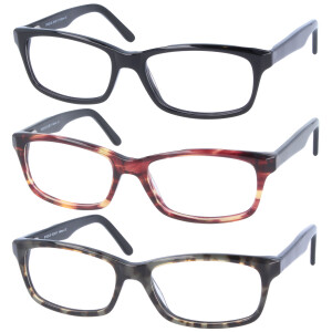 Moderne Fernbrille BIRTE im klassischen Design mit...