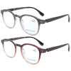 Stilvolle Lesebrille in angesagtem Retro-Look mit Blaulichtfilter / Blueblocker