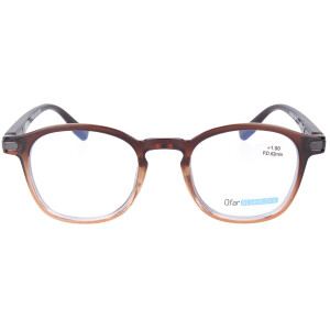 Stilvolle Lesebrille in angesagtem Retro-Look mit...