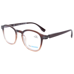 Stilvolle Lesebrille in angesagtem Retro-Look mit...