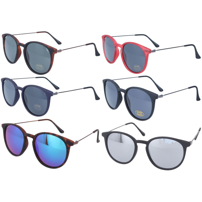 Angesagte Montana Eyewear Sonnenbrille S33x aus mattem Kunststoff