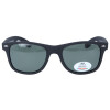 Unisex Montana Eyewear MP1A-XL - Polarisierende Sonnenbrille aus mattem Kunststoff in Schwarz - Grün