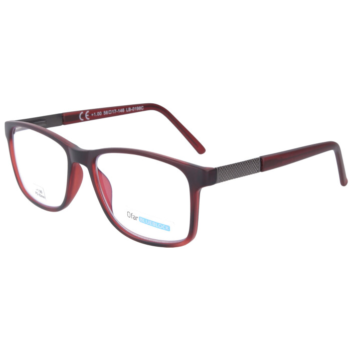 Moderne Lesebrille im hochwertigem Design mit Blaulichtfilter / Blueblocker + 1,50 dpt