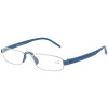 Schicke, klassische Fertiglesebrille NOTARY (ähnlich Rodenstock ProRead) Blau + 3,00 dpt