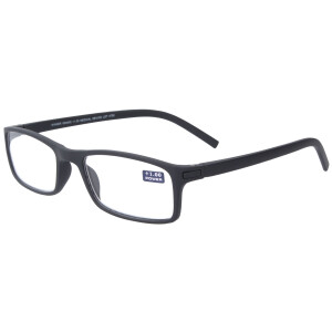 klassische Lesebrille WINNER Schwarz +3,00dpt
