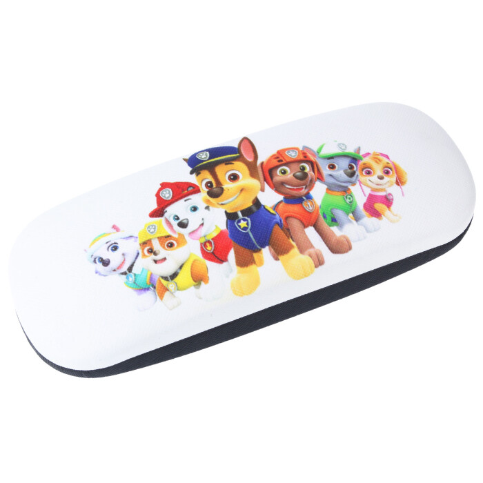 Niedliches Brillenetui "PAW PATROL - Fellfreunde" mit Metallscharnier für Kinder