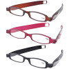 Praktische Lesebrille PLASTIC PODREADER zum Falten mit Clip