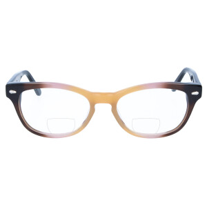 Schicke Bifokalbrille AGNES aus stabilem Kunststoff mit Federscharnier und individueller Stärke