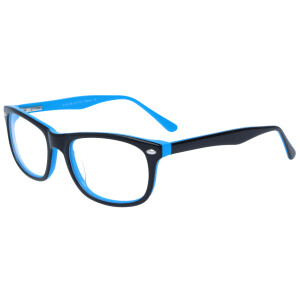 Moderne Brillenfassung "HANNES" aus robustem Kunststoff mit Federscharnier in verschiedenen Farben