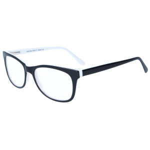 Stylische Kunststoff-Brillenfassung "SILVIE" in eleganter Form mit Federscharnier in vers. Farben