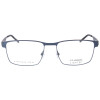 Morel - LIGHTEC - 30244L BO11 Sportliche Brillenfassung aus Metall in Blau mit Federscharnier
