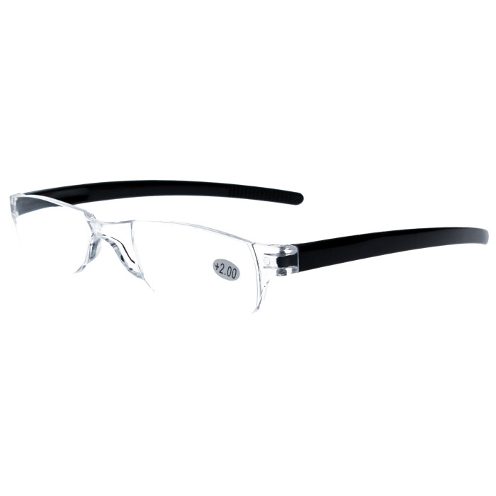 Fertiglesebrille / Lesehilfe UNIVERSAL in verschiedenen Stärken Schwarz + 3,00 dpt