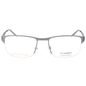 Morel - LIGHTEC - 30241L GO03 Sportliche Brillenfassung aus Metall in Grau