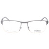 Morel - LIGHTEC - 30241L GO03 Sportliche Brillenfassung aus Metall in Grau