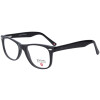 Montana Eyewear Brillenfassung MA61 aus hochwertigem Kunststoff in Schwarz mit Federscharnier