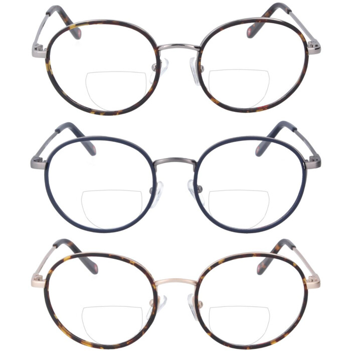 Klassische Panto - Bifokalbrille PETER mit Windsorring in individueller Stärke
