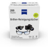 ZEISS Brillen-Reinigungstücher mit Alkohol 200 Stück NEUE REZEPTUR zur schonenden & gründlichen Reinigung Ihrer Brillengläser