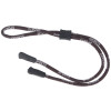 Brillenband / Brillenkordel / Sportband mit Stopper und Grip-Befestigung in Braun