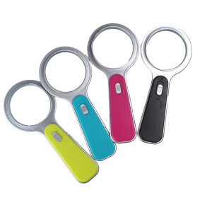 Lupenglas / Leuchtlupe B-WARE mit LED Leuchte in...