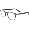 Fertiglesebrille CEDAR mit Federscharnier und Einstecketui in Grau +1,50 dpt