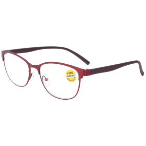 Schlichte Lesebrille/ -hilfe FIETE aus Metall in einem...