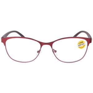 Schlichte Lesebrille/ -hilfe FIETE aus Metall in einem...
