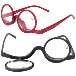 Schminkbrille / Schminkhilfe aus Kunststoff mit 2...
