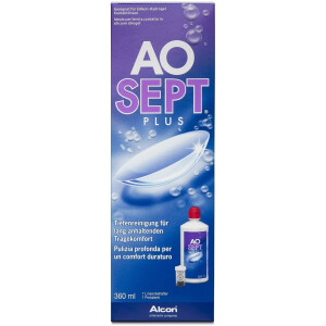 Aosept Plus Kontaktlinsen-Pflegemittel, Einzelflasche, 1 x 360 ml