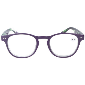 Bunte Lesebrille MERLE mit Federscharnier in...