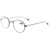 Moderne Metall - Lesebrille LENNARD in einem klassischen Schwarz + 1,50 dpt