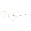 Moderne Metall - Lesebrille LENNARD in einem eleganten Gold in + 2,00 dpt