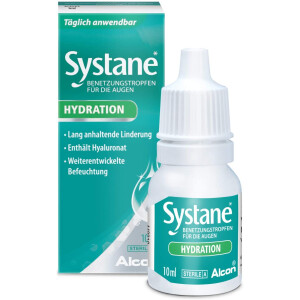 Systane HYDRATION Augentropfen / Benetzungstropfen für den täglichen Gebrauch 10 ml