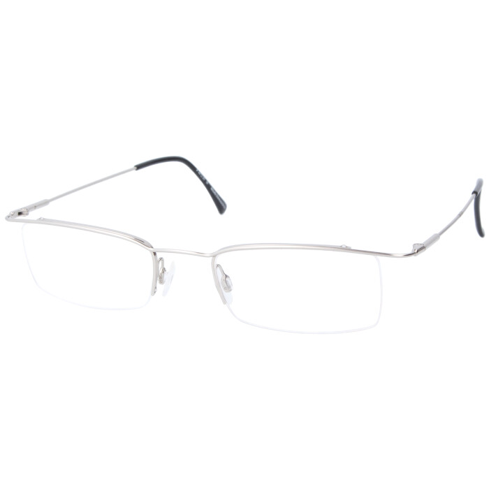 Schlichte Damen - Brillenfassung NiGuRa N5093 C in Silber