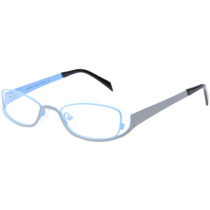 Stylische Unisex - Brillenfassung OO 6129-82  in Blau mit...