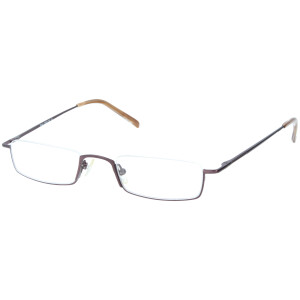Zeitlose Metall - Brillenfassung Basic 3608-700 in Braun...
