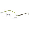 Stylische Brillenfassung YAN 6231 Col.55 in grün