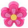 Niedliche Schmuck - Charms "BLINX" aus 3D - Softgummi als Accessoires für Brillenbügel Blume Pink