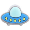 Niedliche Schmuck - Charms "BLINX" aus 3D - Softgummi als Accessoires für Brillenbügel Ufo