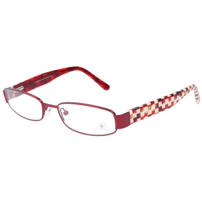Stylische Damen - Brillenfassung K16 K1188-578 in Bordeaux - Bunt