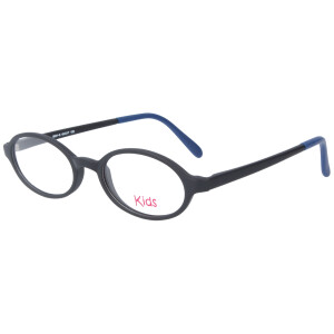 Kinder - Brillenfassung Kids 8001-9 in Schwarz - Blau mit...