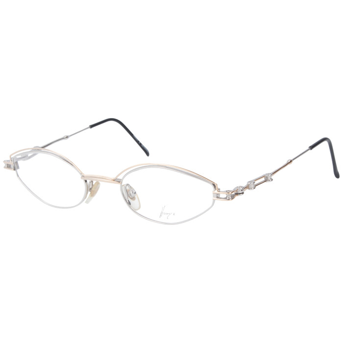 Stilvolle Damen - Brillenfassung HARRY´S 401-50 in Gold - Silber mit Federscharnier