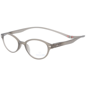 Lesebrille MR61 mit Magnetbügelenden und transparentem Stecketui in individueller Stärke